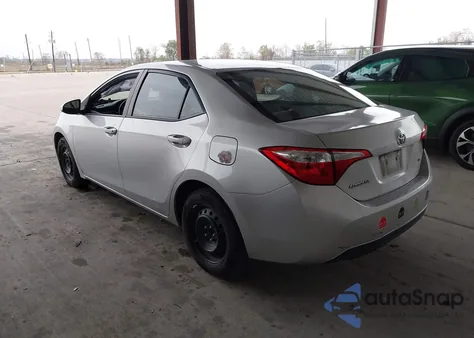 2016 Toyota Corolla Le z USA, uszkodzony, nr VIN 5YFBURHE3GP402838